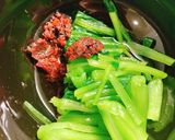 小松菜の梅風味お浸し作り方8写真