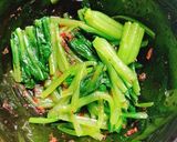 小松菜の梅風味お浸し作り方9写真