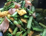 ☆小松菜と卵の炒め物☆作り方5写真