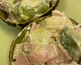 アボカドとハムの醤油マヨチーズ焼き*+作り方6写真