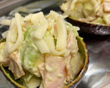 アボカドとハムの醤油マヨチーズ焼き*+作り方7写真
