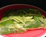 茹でずに簡単、レンチンでほうれん草！作り方2写真