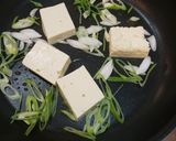 豆腐のネギカレー焼き♪作り方2写真