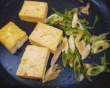 豆腐のネギカレー焼き♪作り方3写真