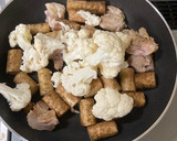 ごぼうとカリフラワーのカレー風作り方5写真