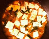簡単・焼き鳥缶詰を使って麻婆豆腐作り方6写真