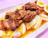 トロトロ豚バラ煮 白菜うま煮添え作り方8写真