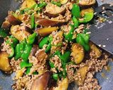 ★茄子ピーマン大葉のピリうま温卵のせ丼★作り方7写真