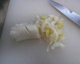 レンジで簡単☆蒸し鶏のネギソース作り方2写真