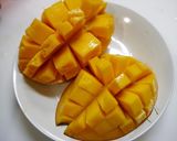 簡単!マンゴーの飾り切り作り方2写真