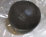 黒玉 パンダ玉作り方7写真