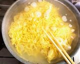 ネギと叉焼の細切りつゆそば作り方6写真