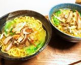 ネギと叉焼の細切りつゆそば作り方7写真