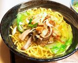 ネギと叉焼の細切りつゆそば作り方8写真