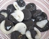 黒玉 パンダ玉作り方14写真