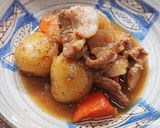 新じゃがと豚バラの肉じゃが作り方17写真