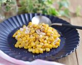 居酒屋風にときめく♡塩辛バターコーン作り方3写真