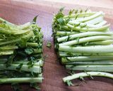 葉つき大根使いきり 大根葉の炒め煮作り方2写真