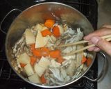 鶏肉たけのこ土佐煮♪簡単作り方9写真