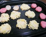 変わりご飯✨ハンバーガー風お好み焼き作り方8写真
