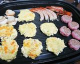 変わりご飯✨ハンバーガー風お好み焼き作り方9写真