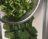 青菜とたまごの中華スープ作り方1写真