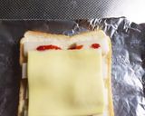 チーズハットグ風トースト作り方2写真