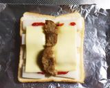チーズハットグ風トースト作り方3写真
