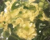 青菜とたまごの中華スープ作り方7写真
