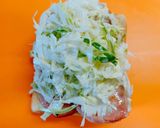 千切りキャベツと厚焼き玉子のサンドイッチ作り方9写真