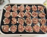 たこ焼き機で超簡単◎肉汁たっぷり焼売作り方4写真