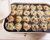 たこ焼き機で超簡単◎肉汁たっぷり焼売作り方7写真