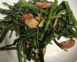 空芯菜の炒め物作り方4写真