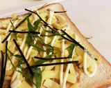 やみつき！納豆と海苔のチーズトースト作り方2写真