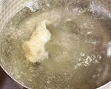 だし香る鶏胸肉の親子丼とワカメスープ作り方2写真