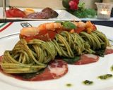 生ハムとパルミジャーノの柚子胡椒パスタ♡作り方5写真