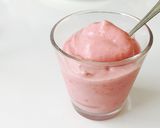 ストロベリーフラペチーノ風☆簡単作り方2写真