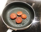 簡単スピードおつまみ　ベビーハム焼き串作り方1写真