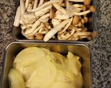 簡単ヘルシー♪胸肉ときのこのクリーム煮作り方2写真