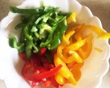 時短:きのことベーコンの彩りパスタ作り方3写真