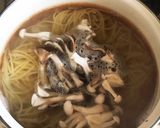 時短:きのことベーコンの彩りパスタ作り方5写真