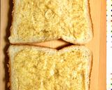 ハムとチーズのカレーマヨ味サンドイッチ作り方2写真