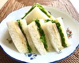 ハムとチーズのカレーマヨ味サンドイッチ作り方6写真