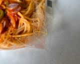 冷凍パスタのお皿使わない食べ方！作り方1写真