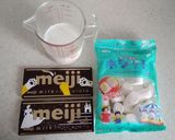 簡単♪レンジでチョコムース☆作り方1写真