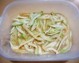 美味しいよ♡セロリ味噌漬け！作り方4写真