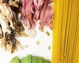 簡単絶品♡アボカドと舞茸のクリームパスタ作り方2写真