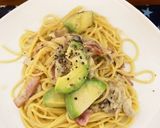 簡単絶品♡アボカドと舞茸のクリームパスタ作り方6写真