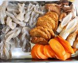 具材沢山♪味しみしみ～あぶたま煮作り方1写真