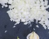 茄子とポーチドエッグのトマトソースパスタ作り方2写真